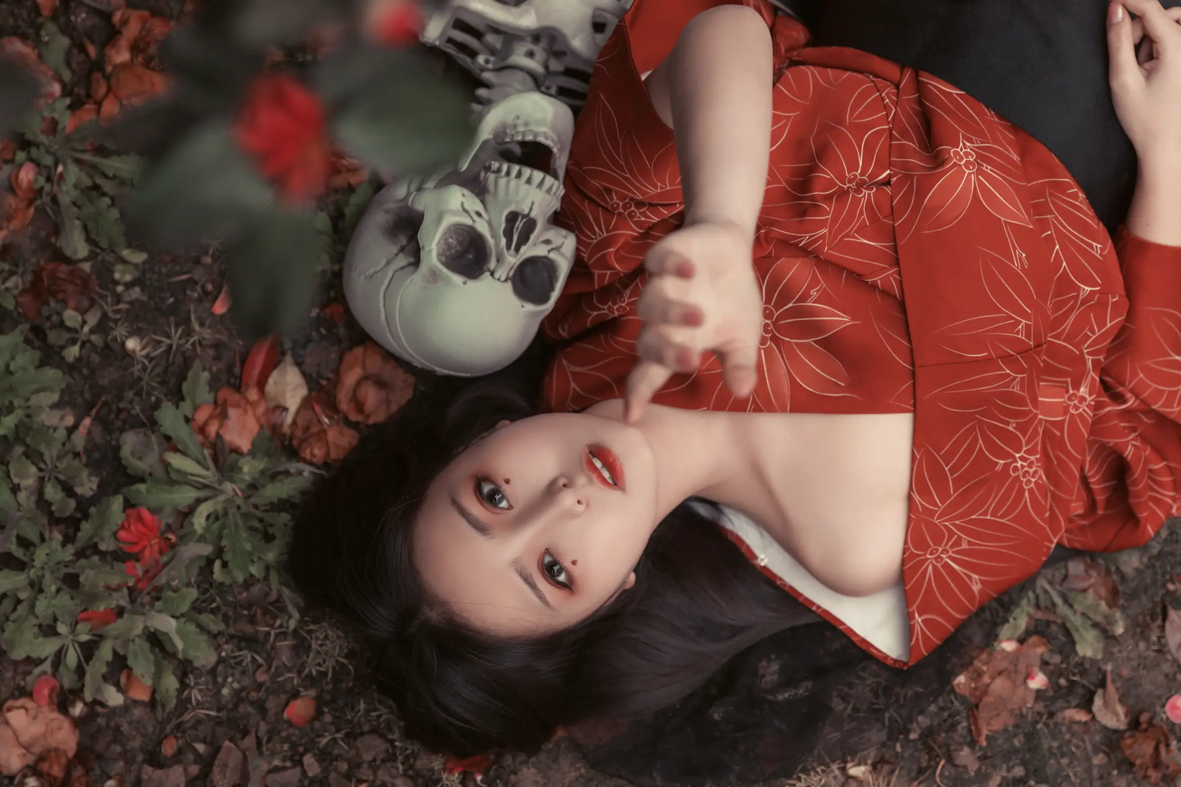 [YITUYU] 2022.07.31 Vol.1594 – Burial Flowers Ink and red dust#[23P]-6