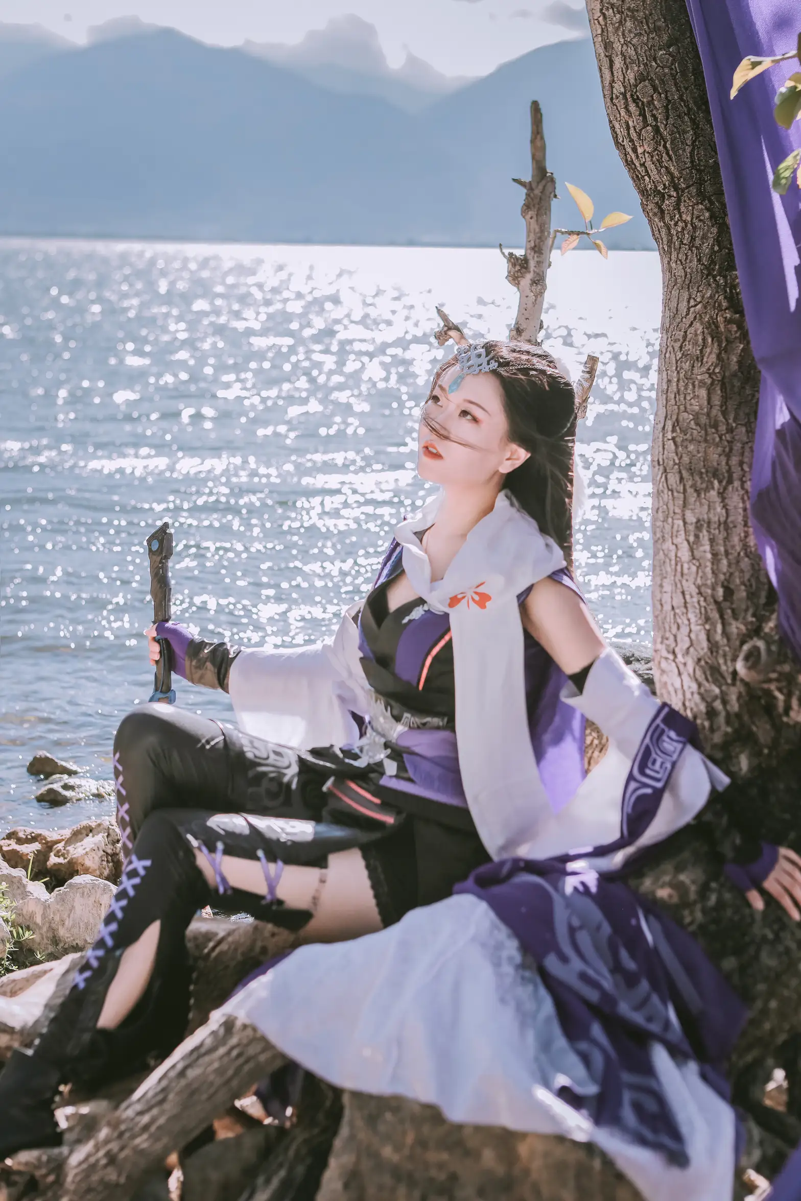 [YITUYU] 2022.02.19 Vol.823 – Jian Wang Three Hegemons and Swordsman Women COS Zhiyue#[23P]-1