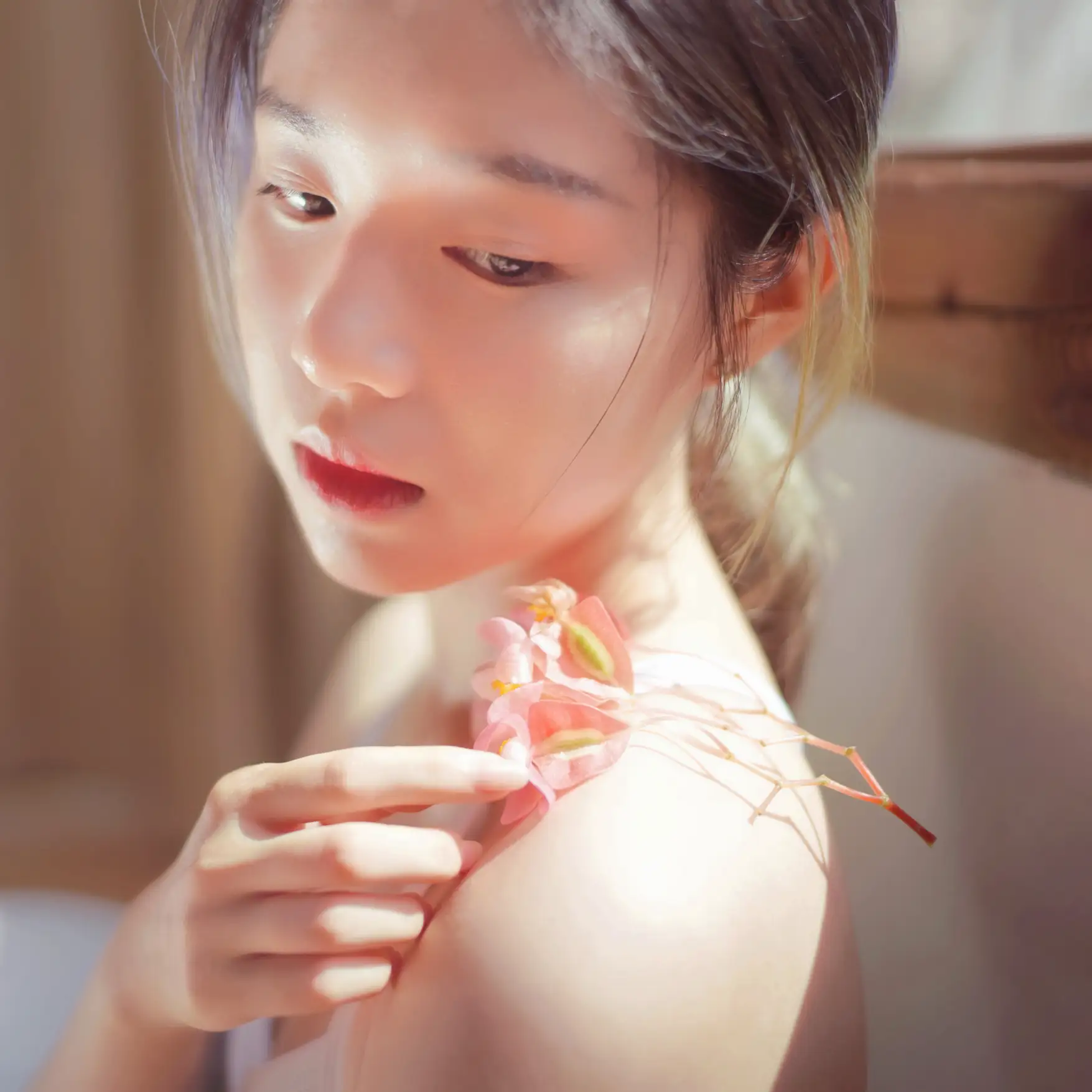 [YITUYU] 2022.09.02 Vol.1850 – Waiting for the flowers to bloom leaf#[34P]-7