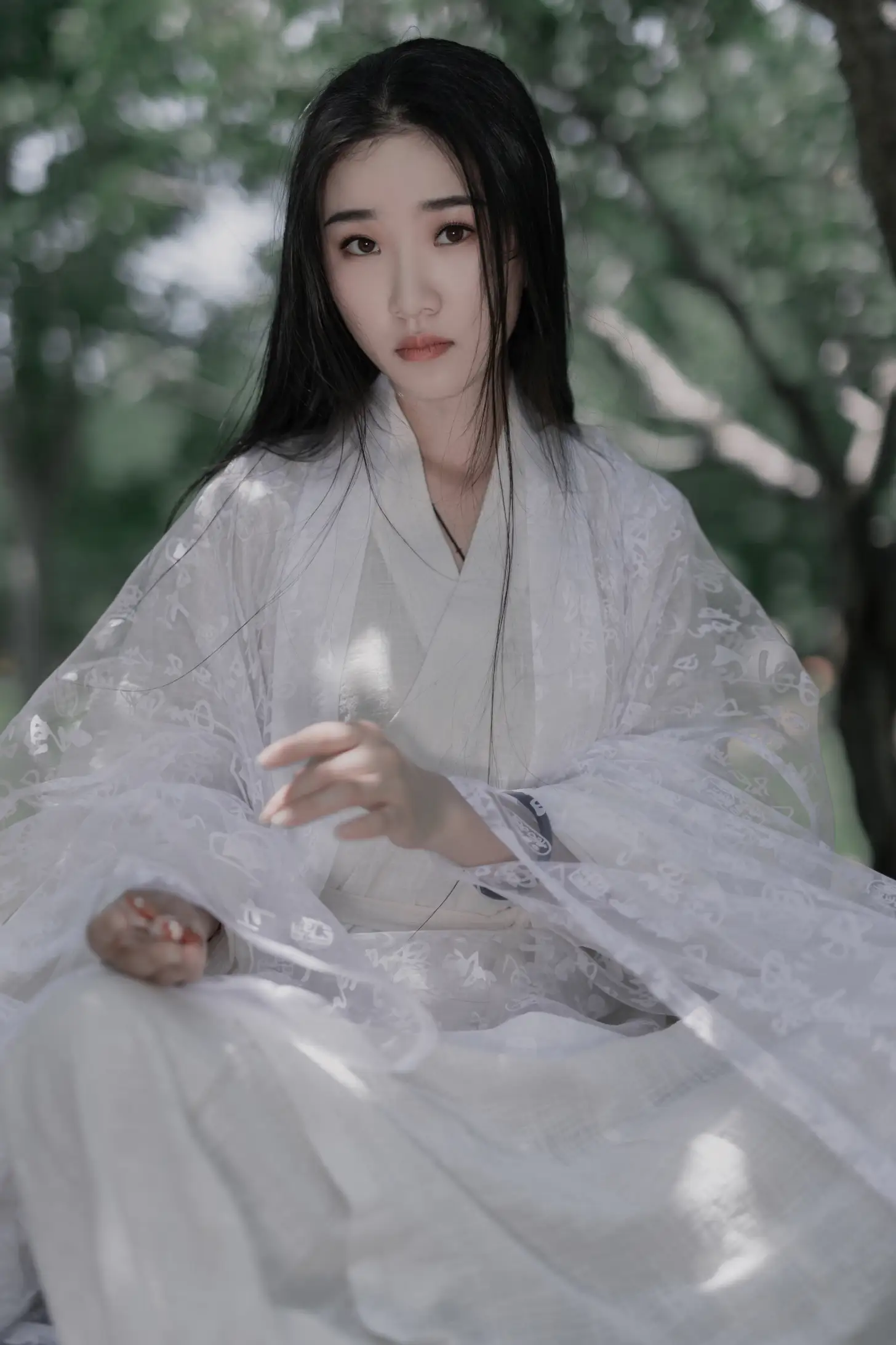 [YITUYU] 2022.07.17 Vol.1500 – White Clothes Looking back at each other, meow meow meow#[29P]-5