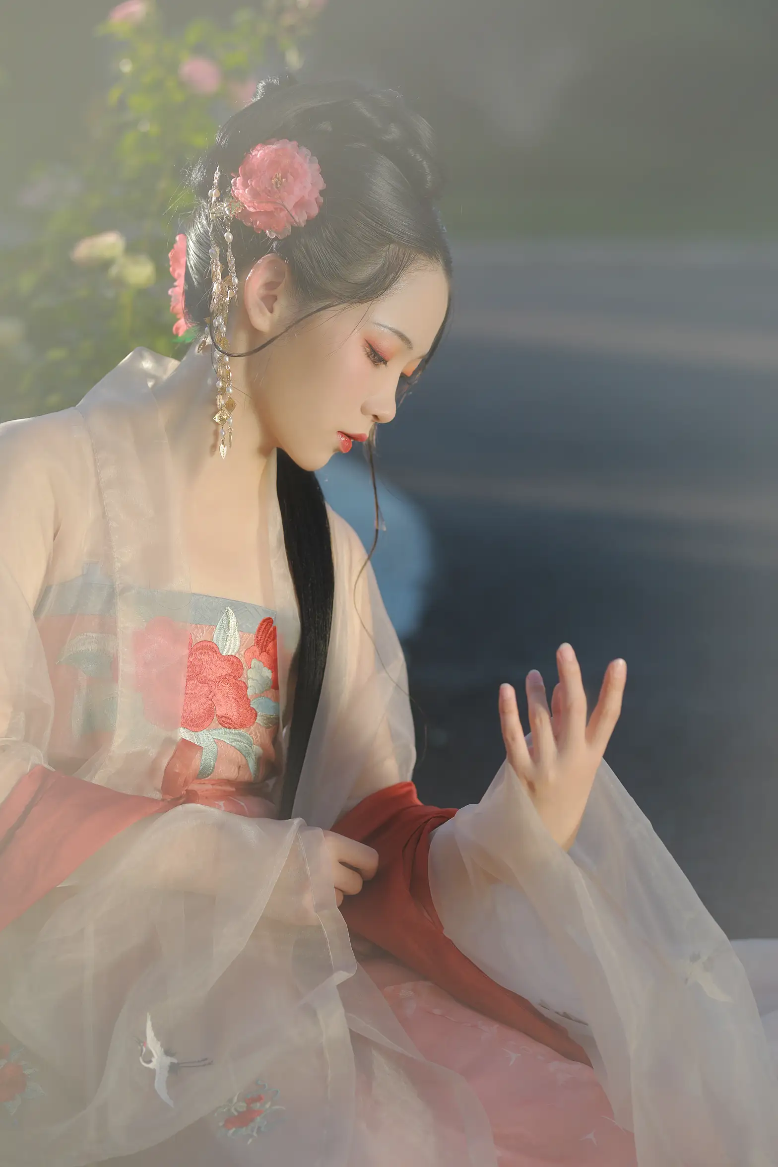 [YITUYU] 2022.09.06 Vol.1881 – Beauty is coming to Yinchenque The fallen flower man is independent#[34P]-4