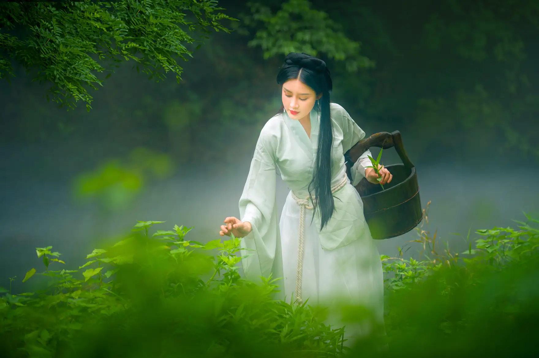 [YITUYU] 2022.09.15 Vol.1956 – Fog Fishing in the Heart of the Lake Min Min#[28P]-2