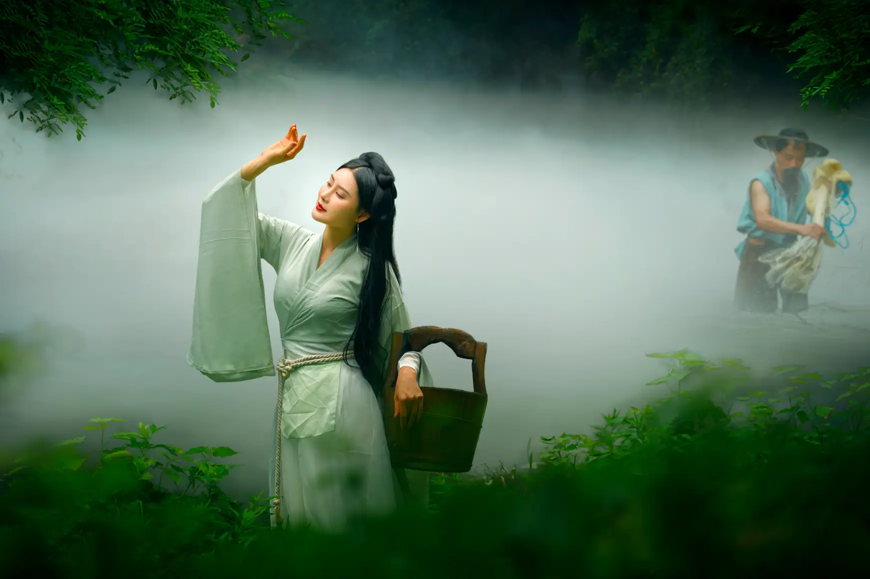 [YITUYU] 2022.09.15 Vol.1956 – Fog Fishing in the Heart of the Lake Min Min#[28P]-3