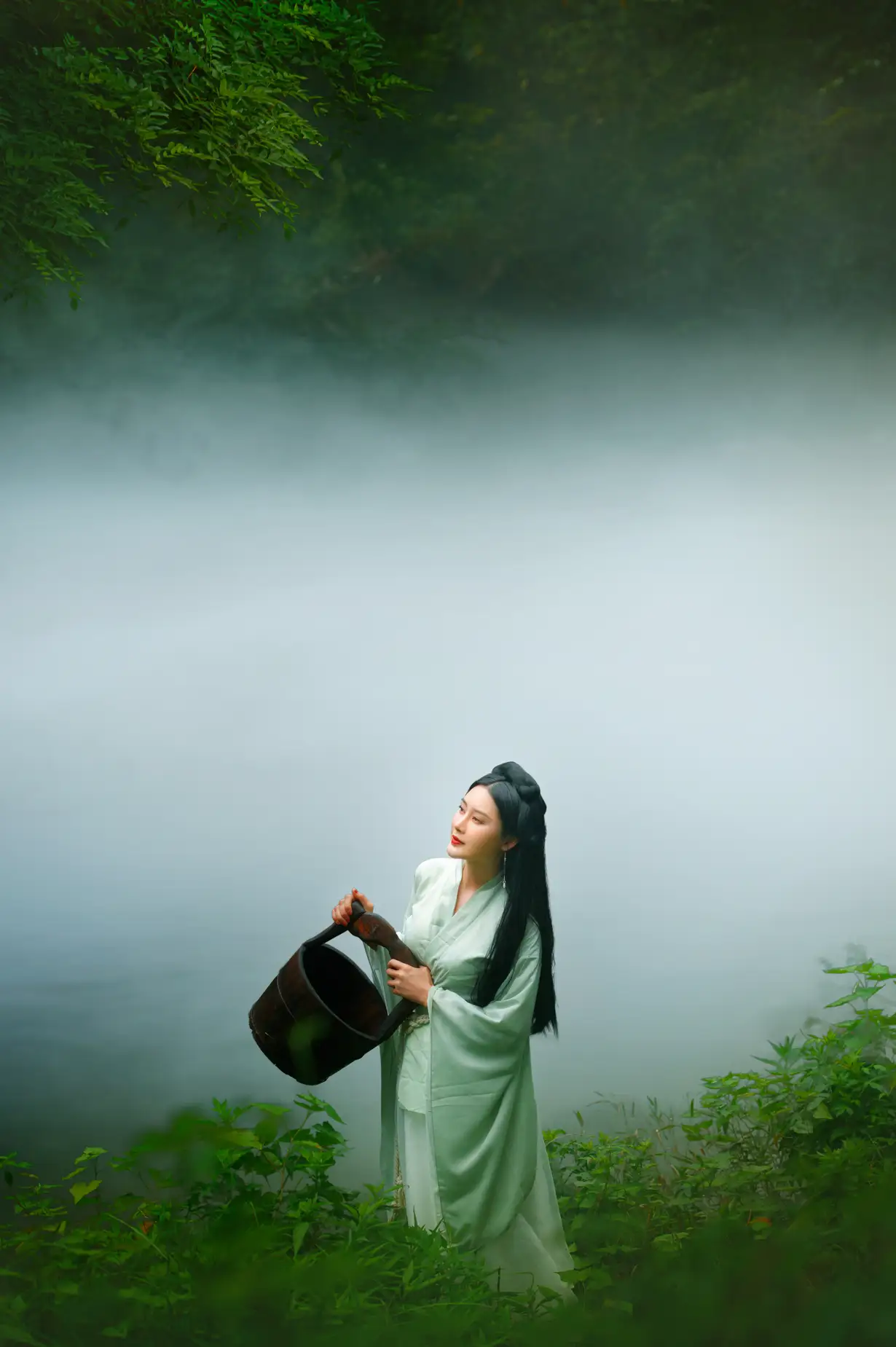 [YITUYU] 2022.09.15 Vol.1956 – Fog Fishing in the Heart of the Lake Min Min#[28P]-4