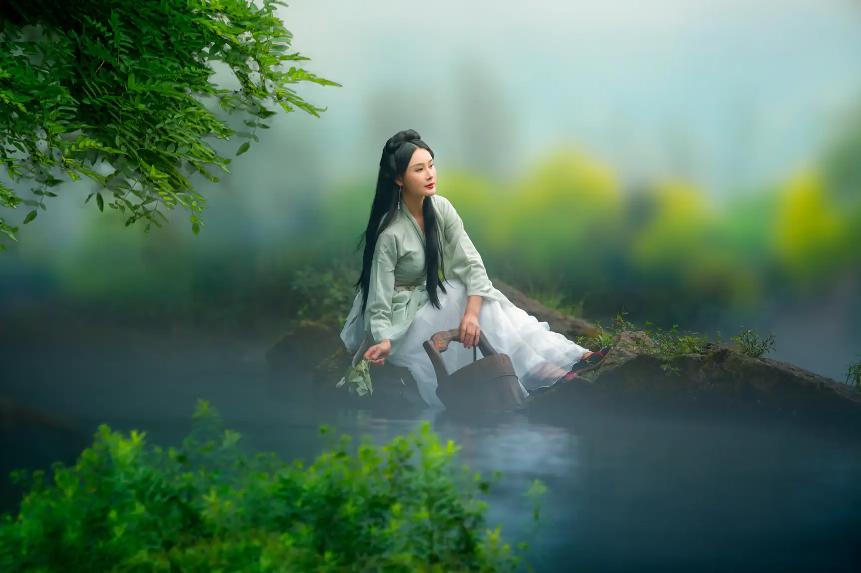 [YITUYU] 2022.09.15 Vol.1956 – Fog Fishing in the Heart of the Lake Min Min#[28P]-6