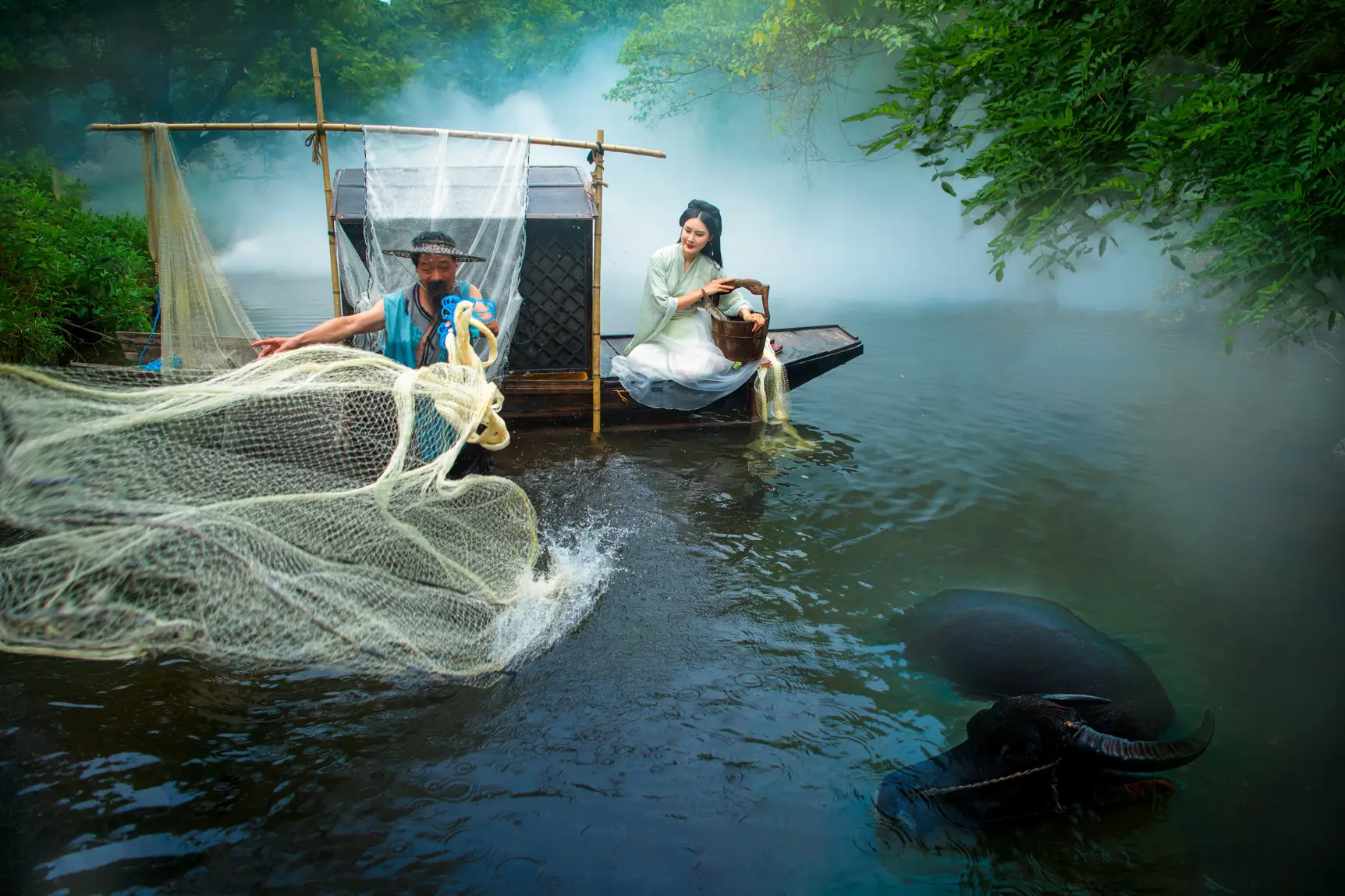 [YITUYU] 2022.09.15 Vol.1956 – Fog Fishing in the Heart of the Lake Min Min#[28P]-6