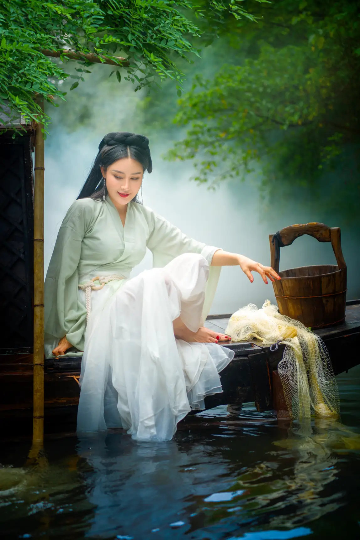 [YITUYU] 2022.09.15 Vol.1956 – Fog Fishing in the Heart of the Lake Min Min#[28P]-7