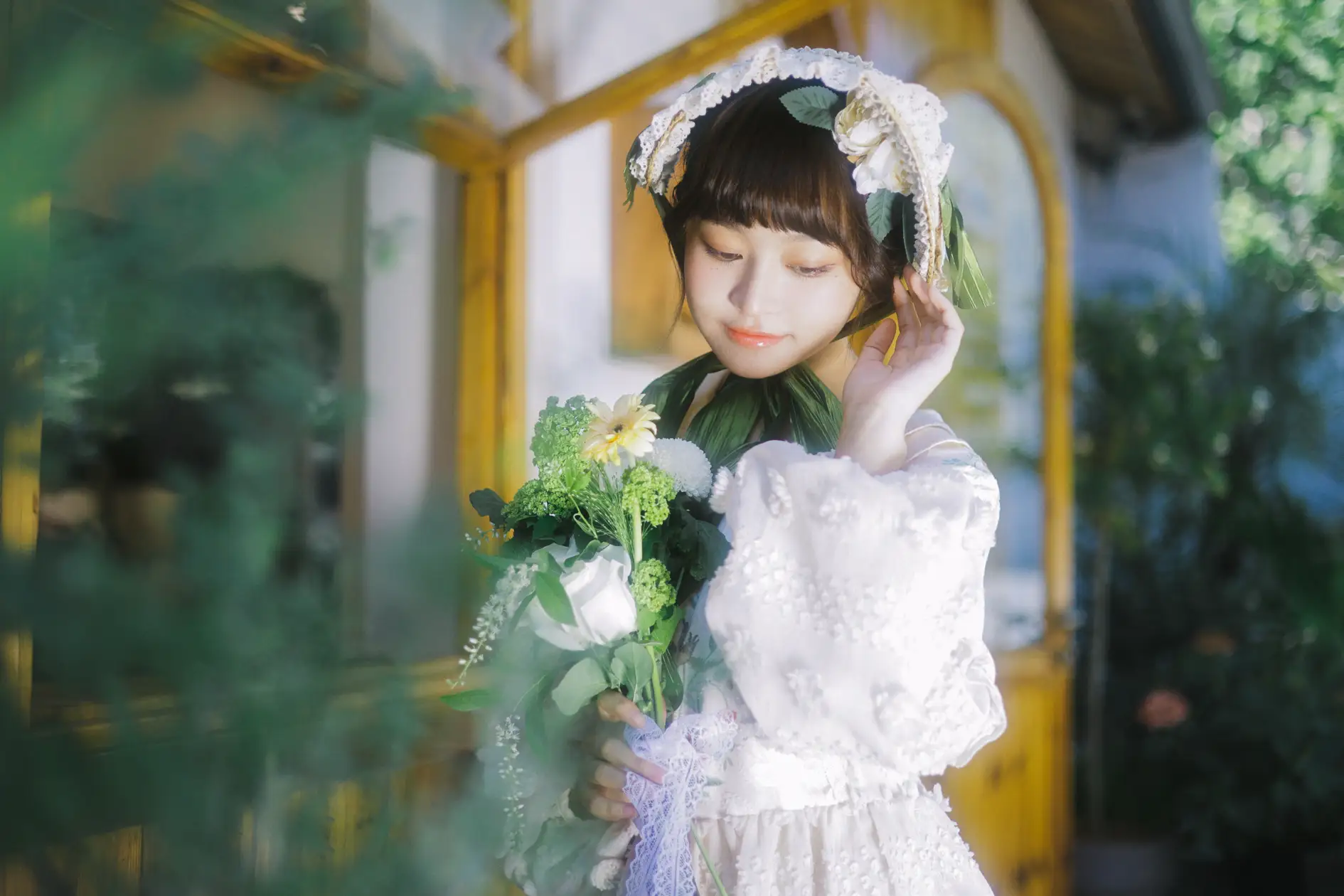 [YITUYU] 2022.07.18 Vol.1512 – Flower House Girl Binaural ZiCe#[40P]-10