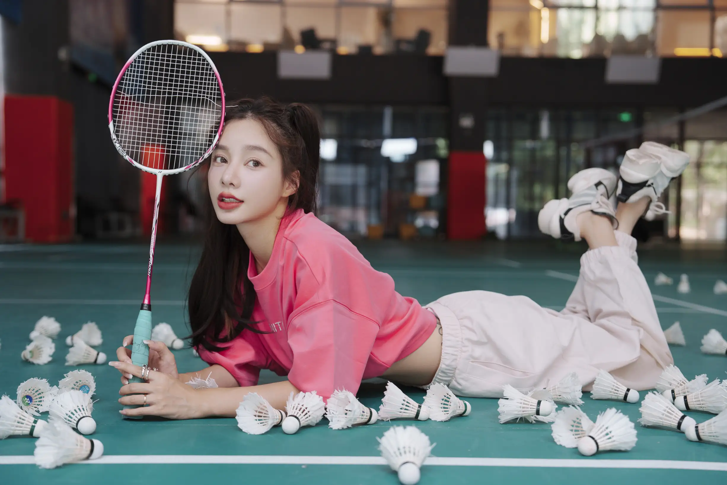 [YITUYU] 2022.09.09 Vol.1909 – Everything can be photographed, badminton hall sports photos Classmate Shuwen#[63P]-1