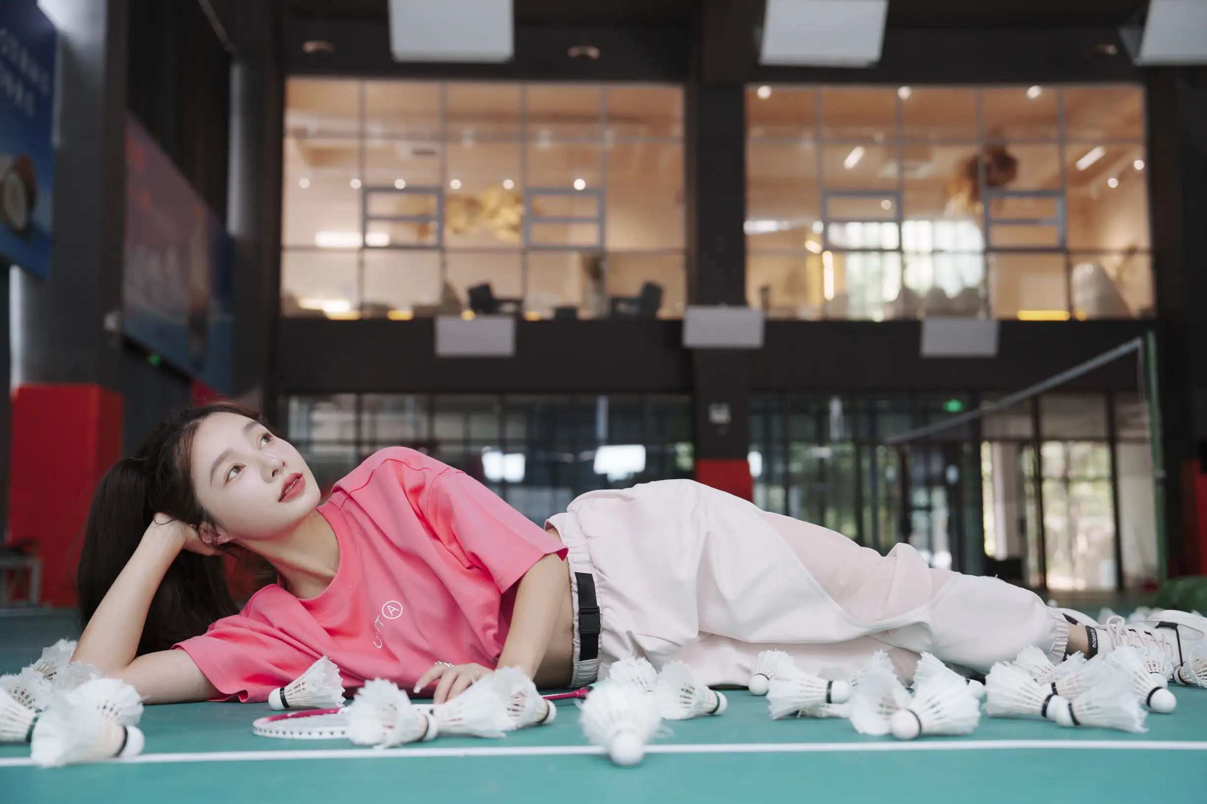 [YITUYU] 2022.09.09 Vol.1909 – Everything can be photographed, badminton hall sports photos Classmate Shuwen#[63P]-5