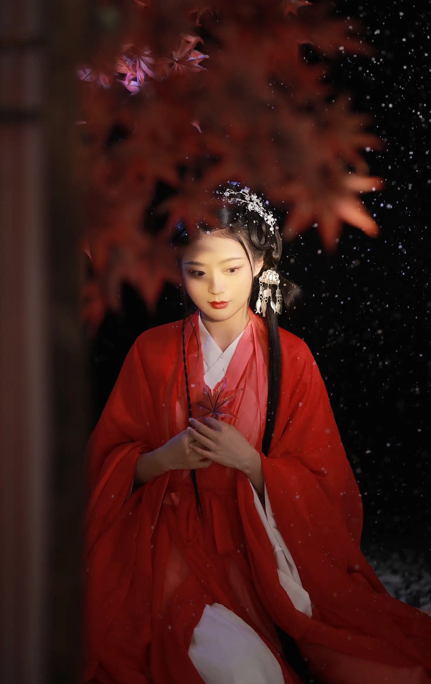 [YITUYU] 2022.06.28 Vol.1318 – Knowing the weight of snow deep in the night nya sauce’s bell#[22P]-2