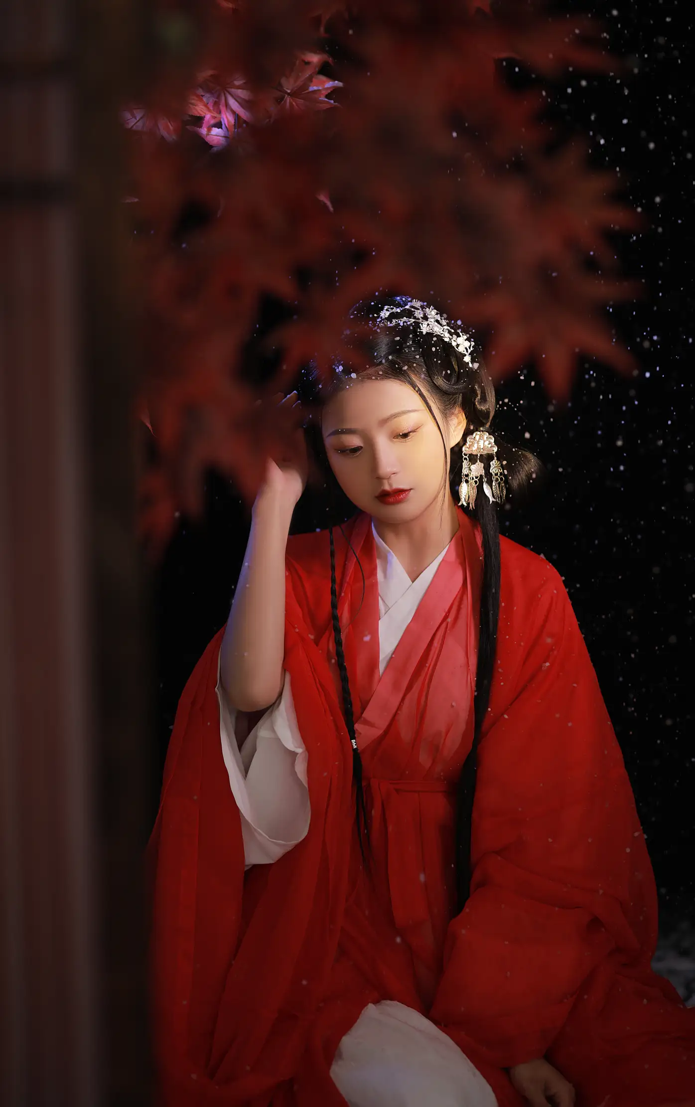 [YITUYU] 2022.06.28 Vol.1318 – Knowing the weight of snow deep in the night nya sauce’s bell#[22P]-3