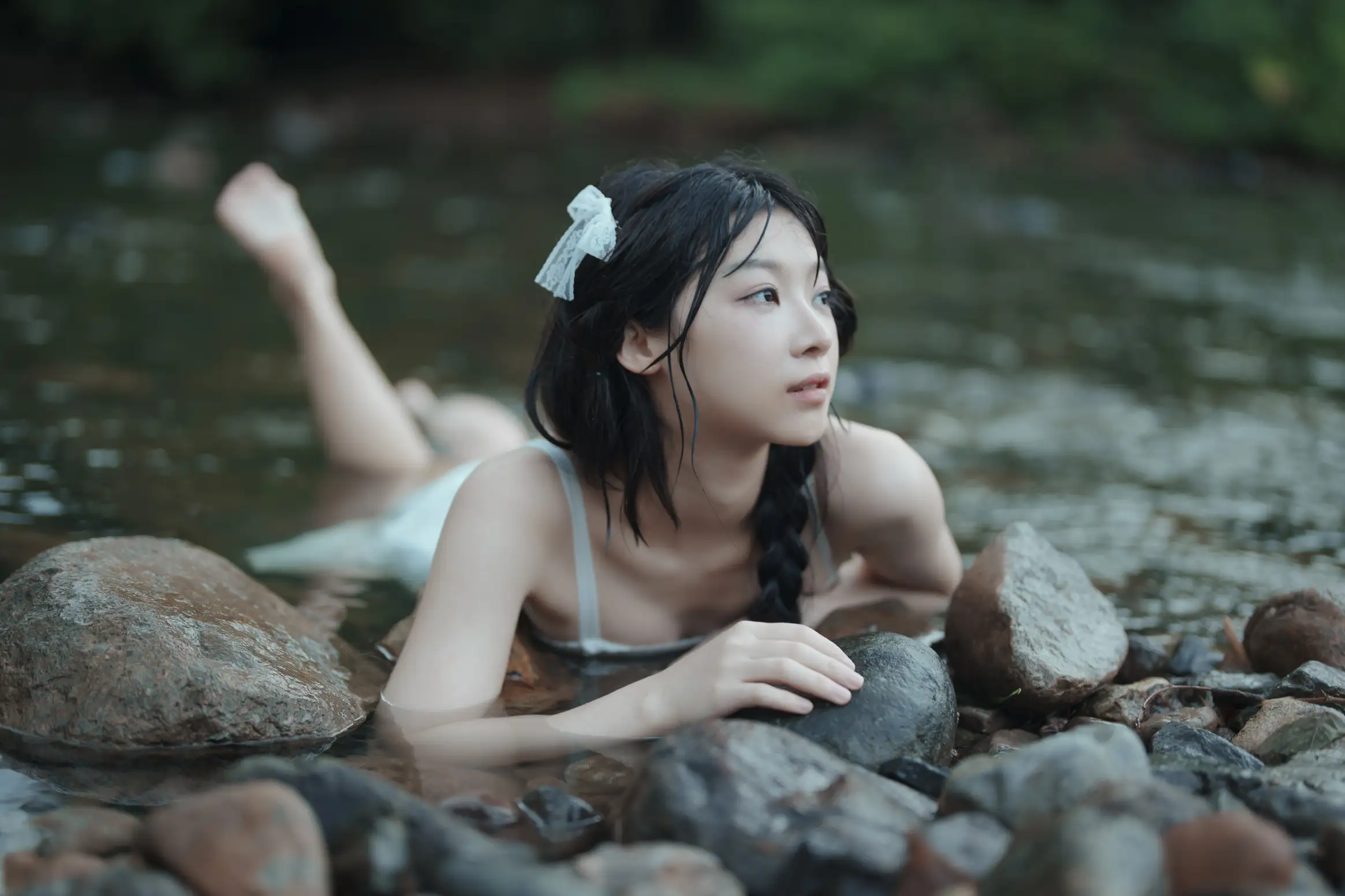 [YITUYU] 2022.09.12 Vol.1936 – Sweet and lusty, it’s hard not to love it. Mountain streams, refreshing all summer Qiqi#[57P]-4