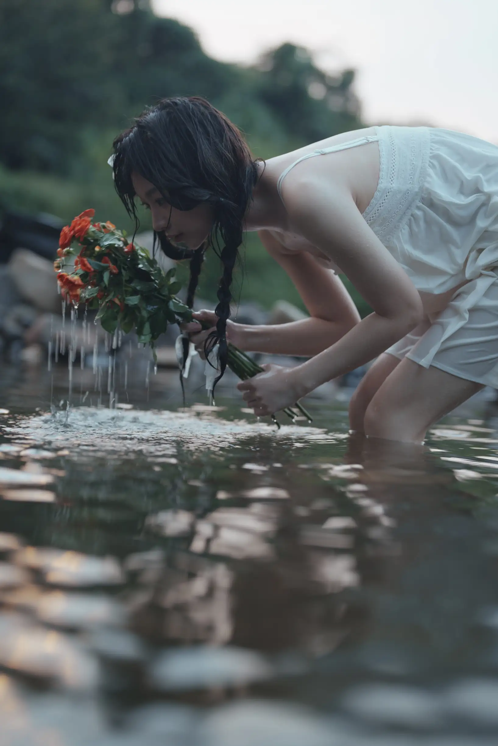 [YITUYU] 2022.09.12 Vol.1936 – Sweet and lusty, it’s hard not to love it. Mountain streams, refreshing all summer Qiqi#[57P]-10