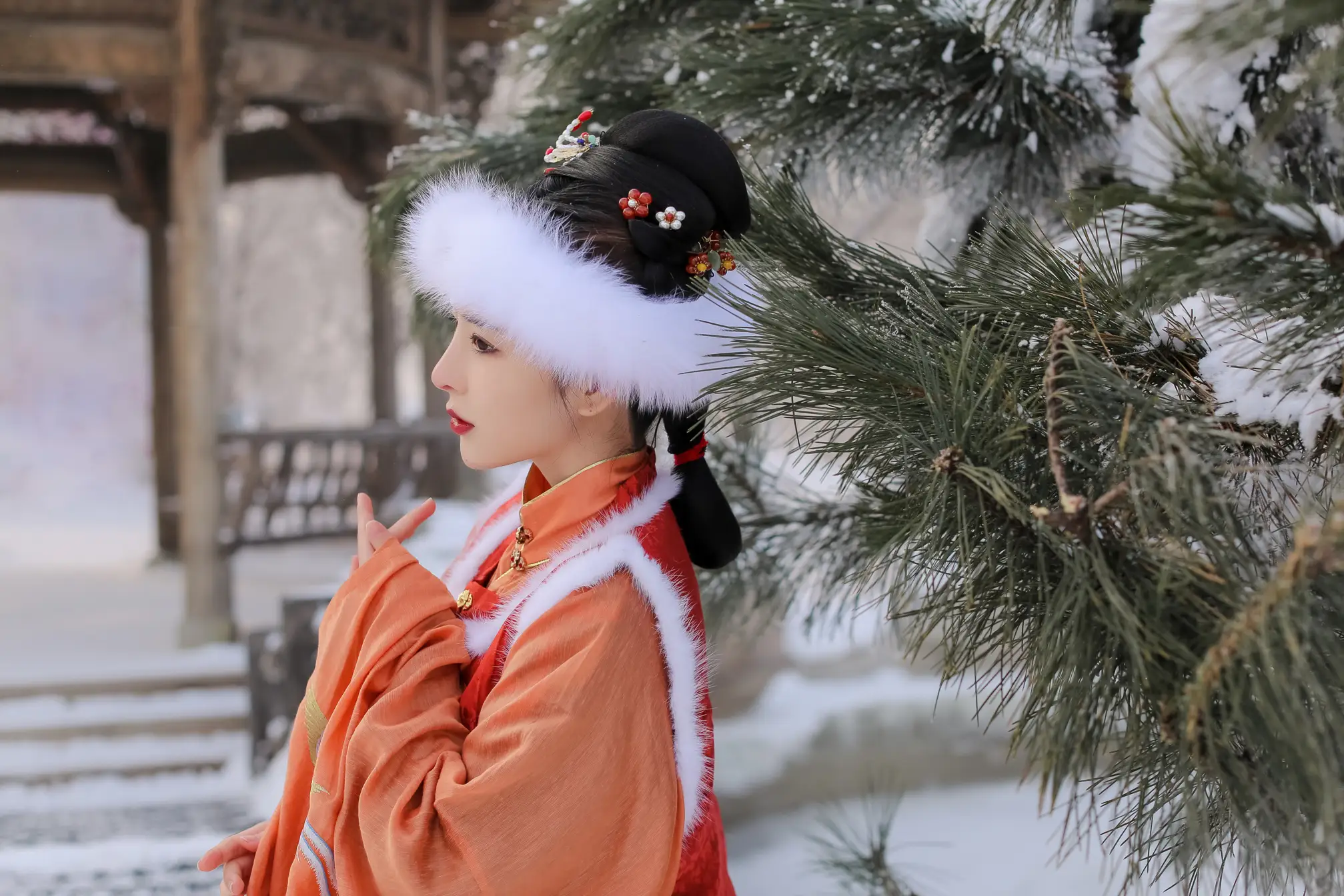 [YITUYU] 2022.08.10 Vol.1672 – Walking in the snow to find plum blossoms Yan Huan does not drink#[26P]-3