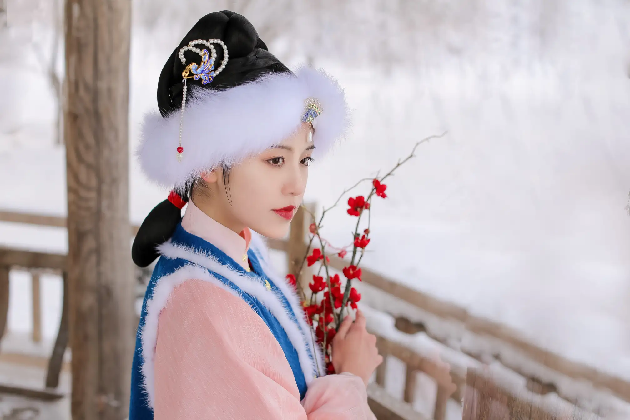 [YITUYU] 2022.08.10 Vol.1672 – Walking in the snow to find plum blossoms Yan Huan does not drink#[26P]-4