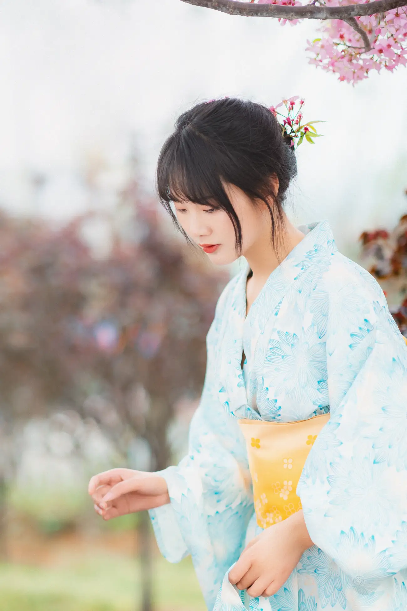 [YITUYU] 2022.11.19 Vol.2478 – Under the Sakura Tree Meimei who loves taking photos#[23P]-5