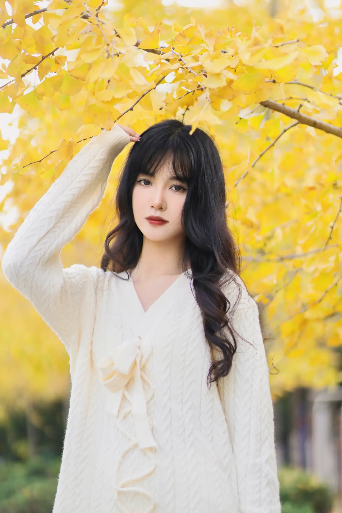 [YITUYU] 2022.11.19 Vol.2472 – Huaiqiu Light cherry blossom#[24P]-1