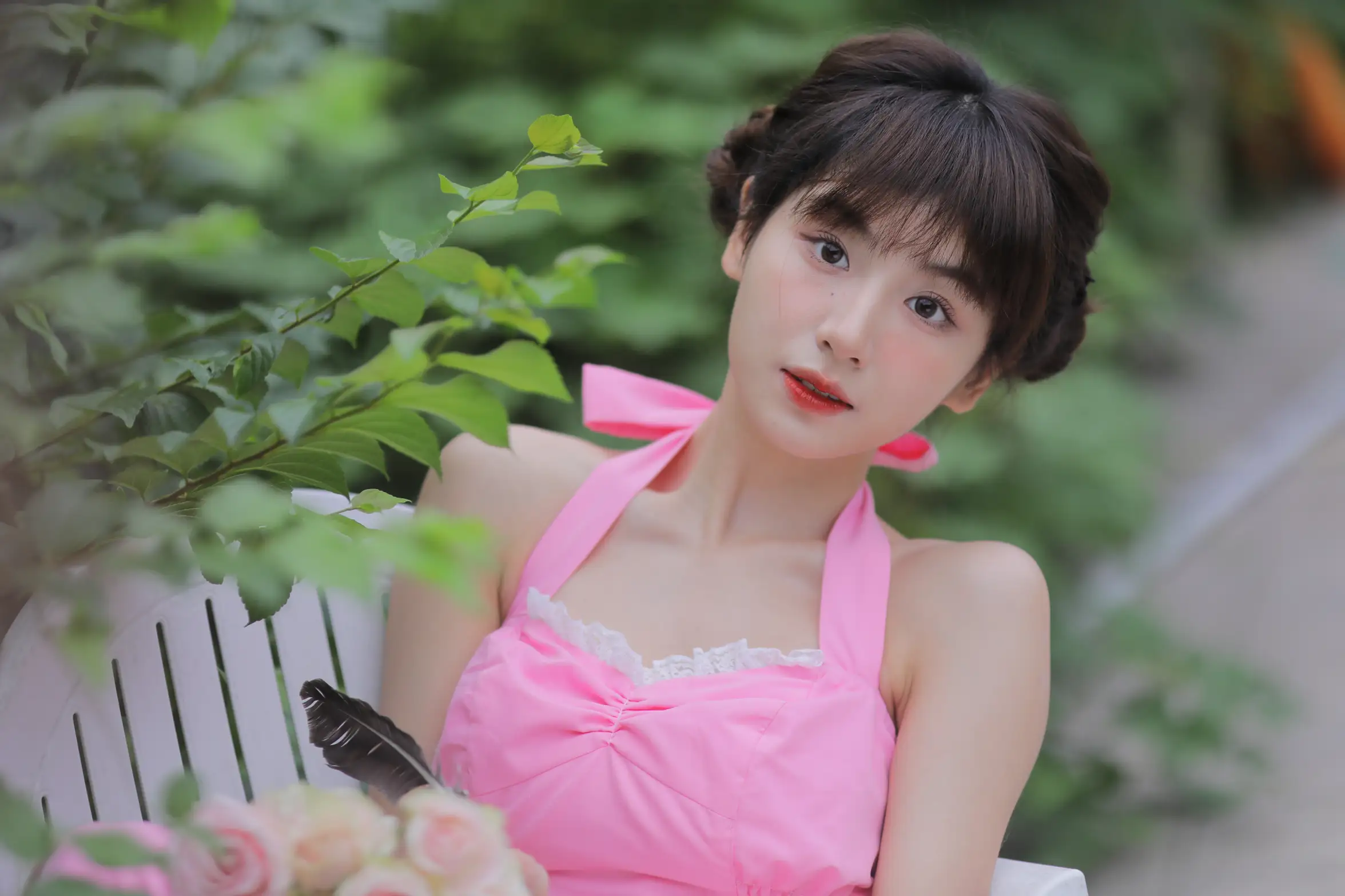 [YITUYU] 2022.11.21 Vol.2488 Pink overalls#[32P]-2