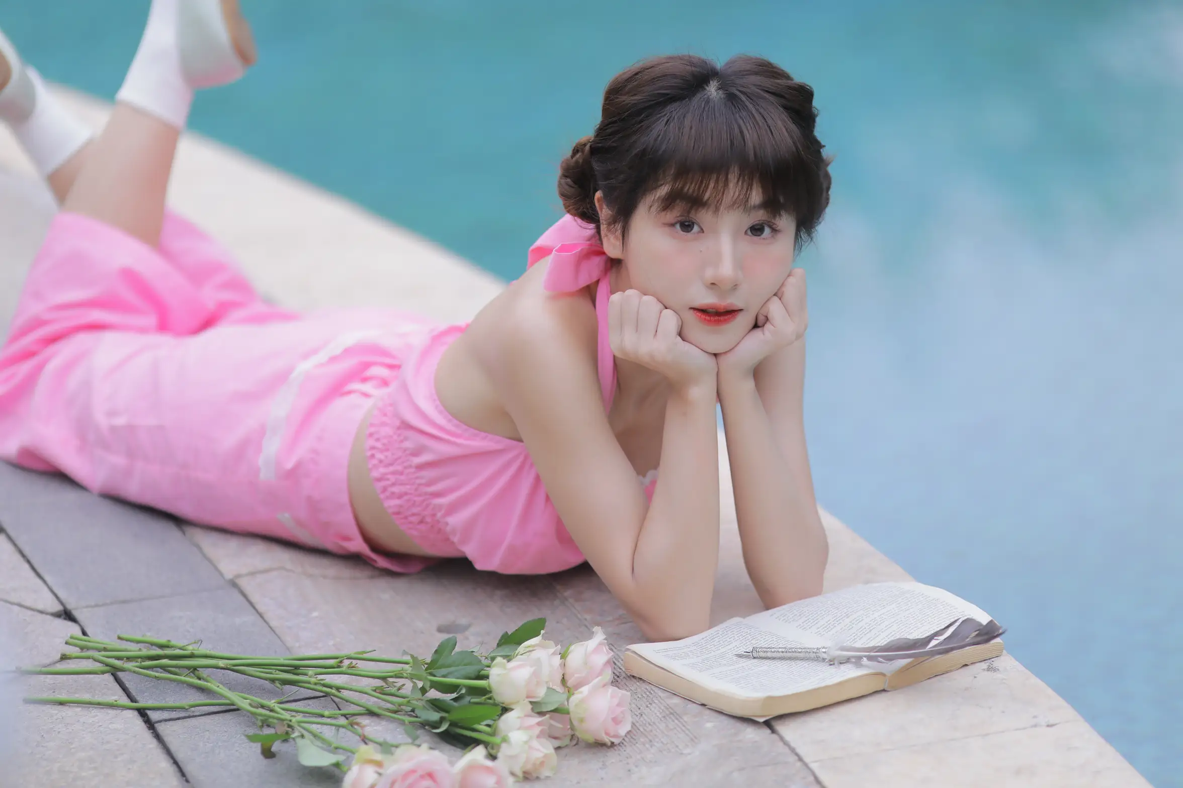 [YITUYU] 2022.11.21 Vol.2488 Pink overalls#[32P]-3