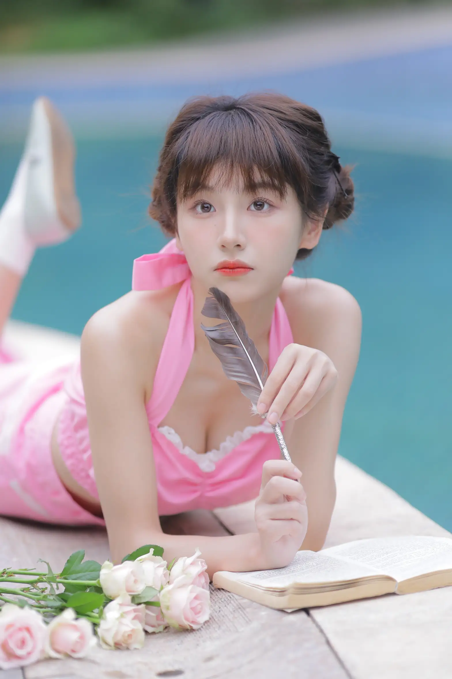 [YITUYU] 2022.11.21 Vol.2488 Pink overalls#[32P]-6